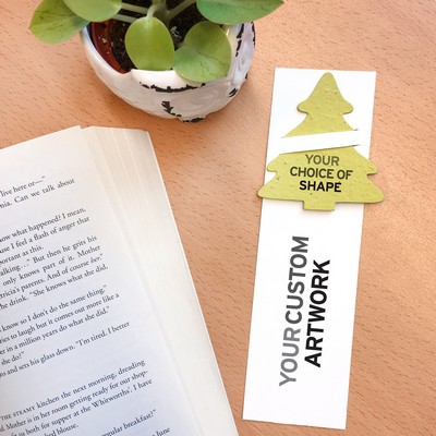 Single-Sided Large Eco Bookmark with Slot