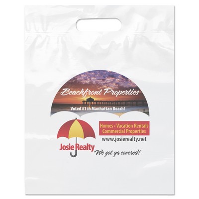Die Cut Handle Bag - Dynamic Color (12" x 15" x 3")